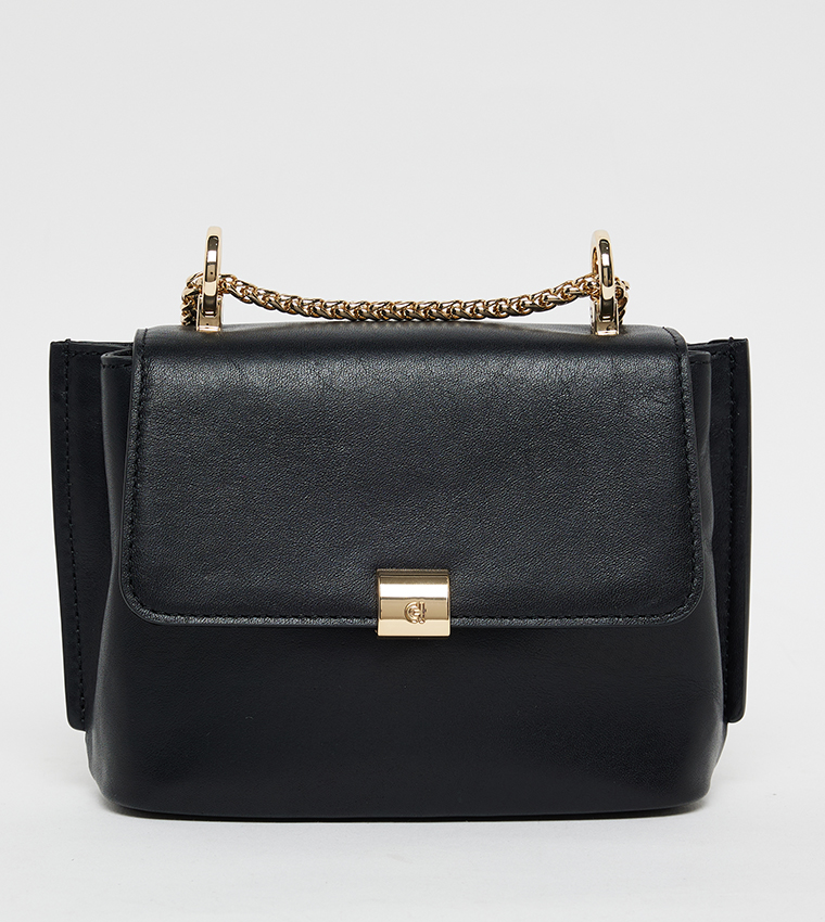 Logo Detail Convertible Crossbody Bag