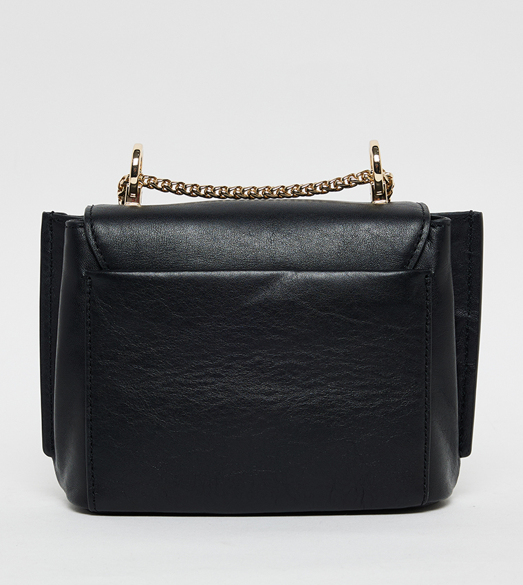 Logo Detail Convertible Crossbody Bag