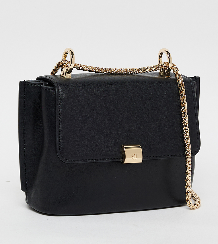 Logo Detail Convertible Crossbody Bag