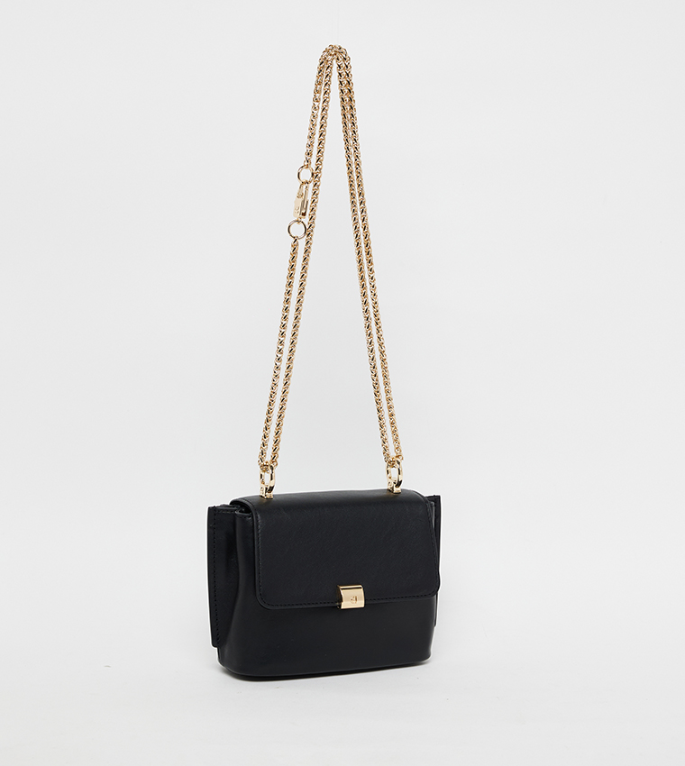 Logo Detail Convertible Crossbody Bag