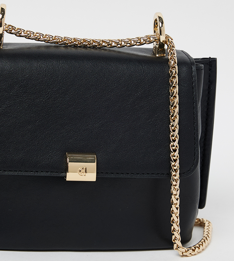 Logo Detail Convertible Crossbody Bag