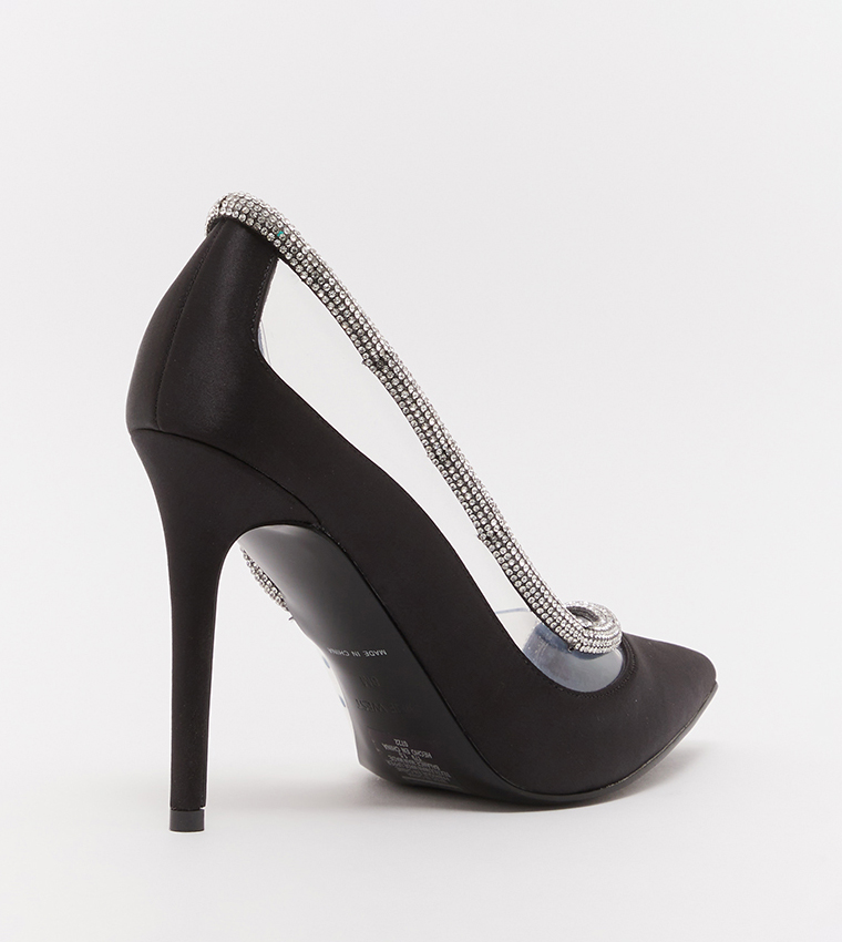Stone Embellished Pumps