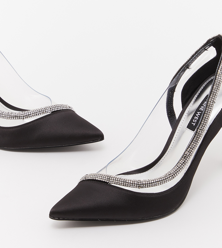 Stone Embellished Pumps