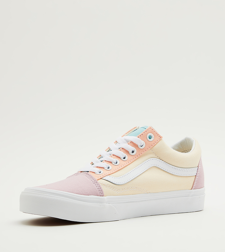 Vans rosa hotsell con gris