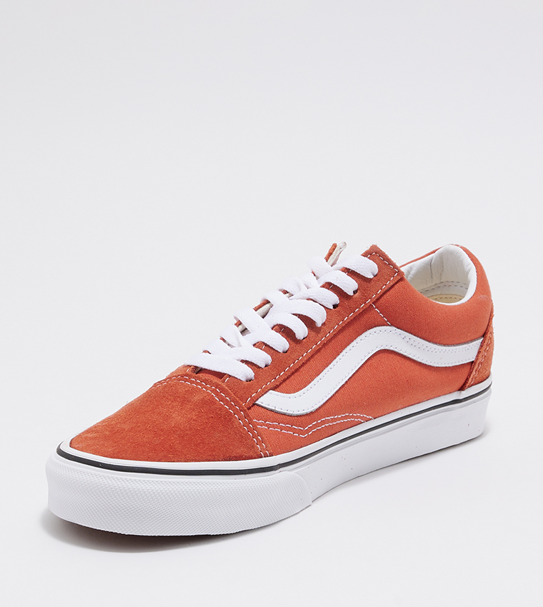 Orange red outlet vans