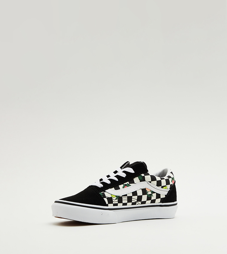 OLD SKOOL Printed Low Top Sneakers