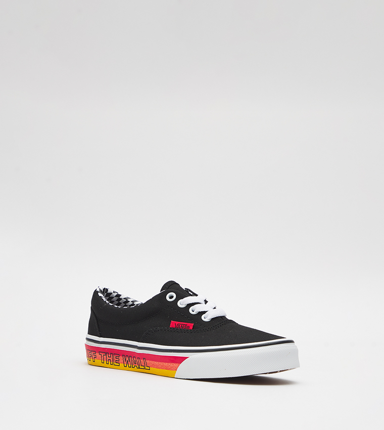 Logo Printed Lace-Up Sneakers