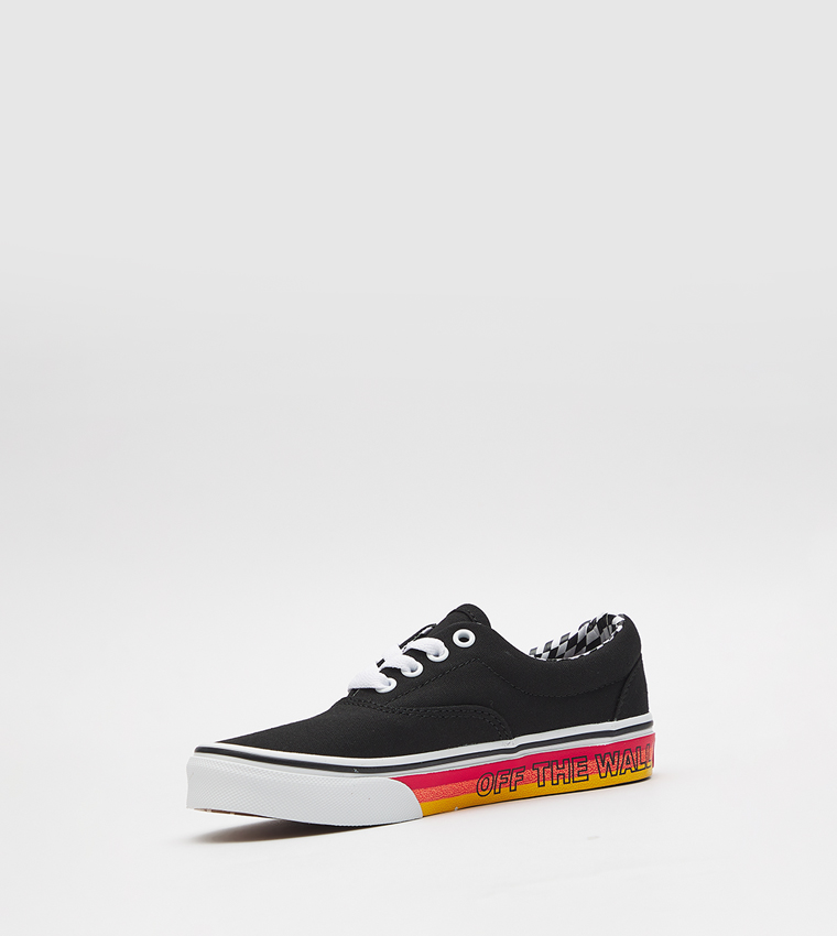 Logo Printed Lace-Up Sneakers