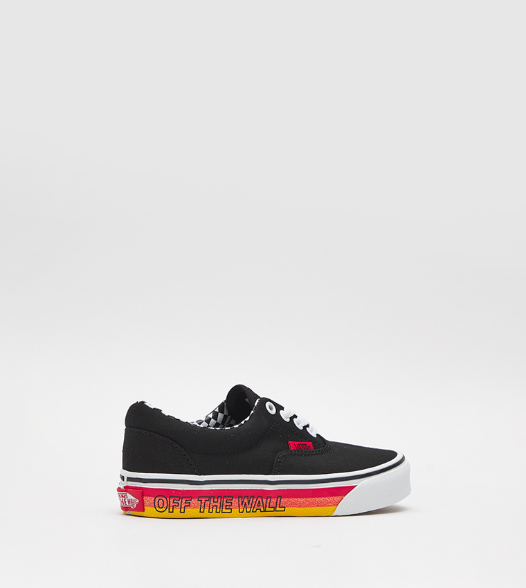 Logo Printed Lace-Up Sneakers