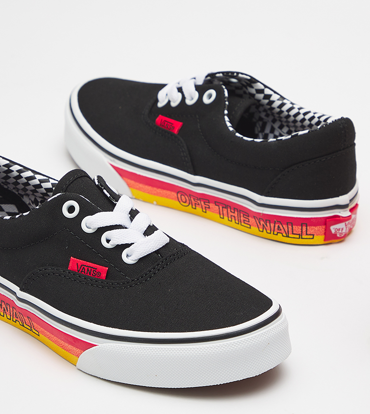 Logo Printed Lace-Up Sneakers