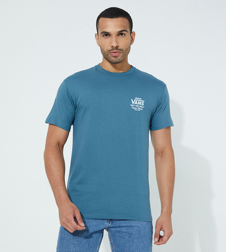 Back Print Short Sleeves T-Shirt
