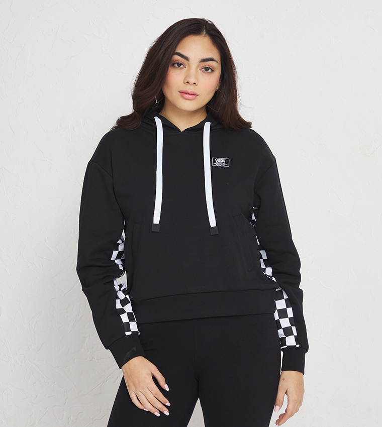 Logo Badge Long Sleeves Hoodie