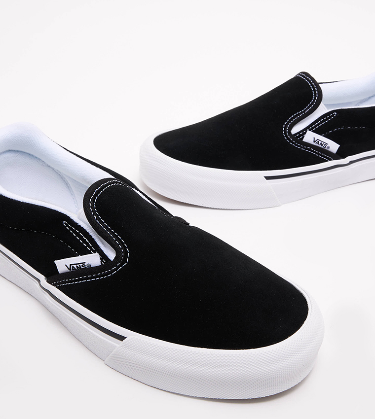 Buy Vans KNU Classic Slip On Shoes In Black | 6thStreet UAE