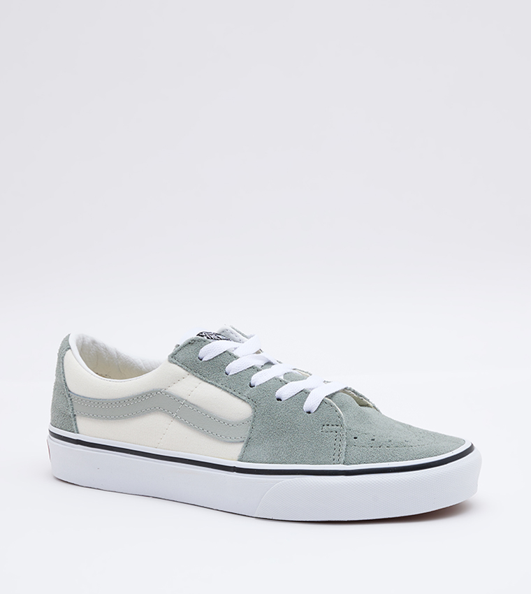 Vans lace up canvas cheap sneakers