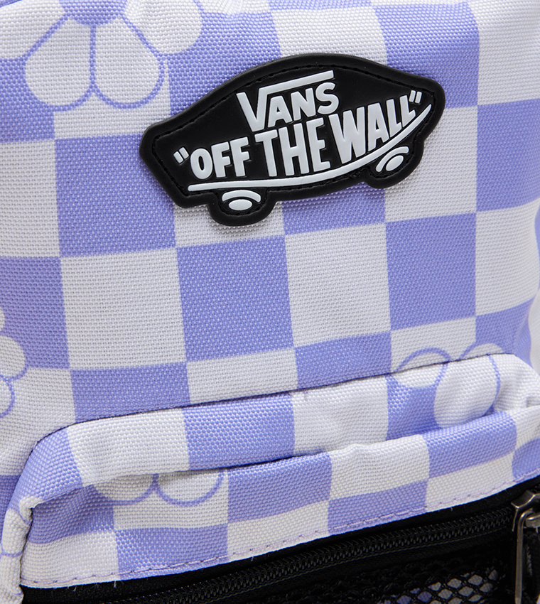 Vans pink store checkerboard lunch box