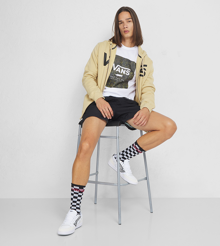 Logo Printed Long Sleeves Hoodie