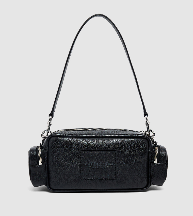 Textured Front Pocket Crossbody Bag