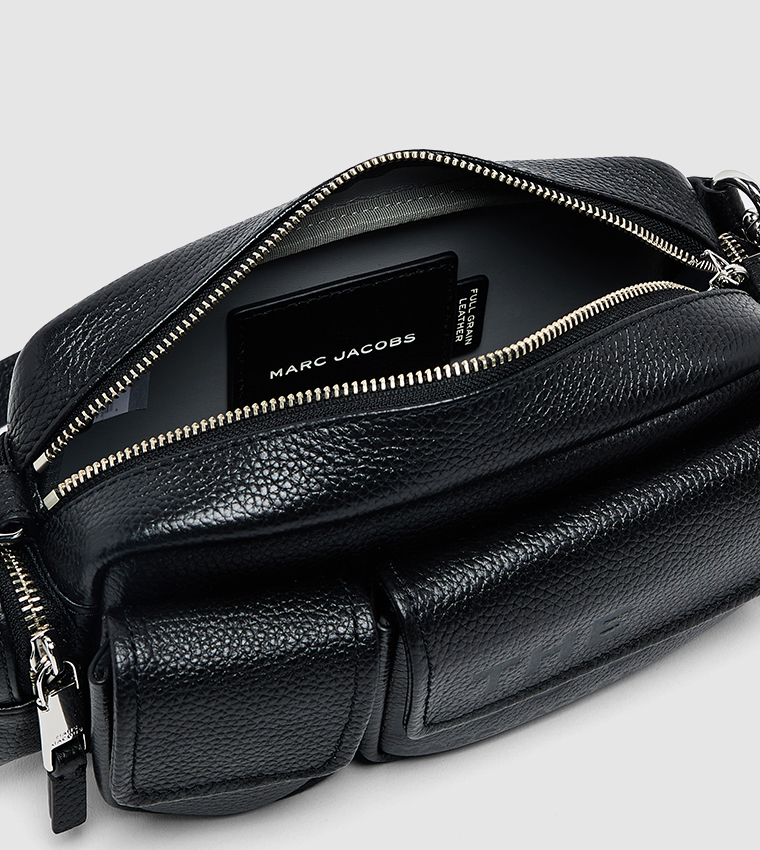 Textured Front Pocket Crossbody Bag