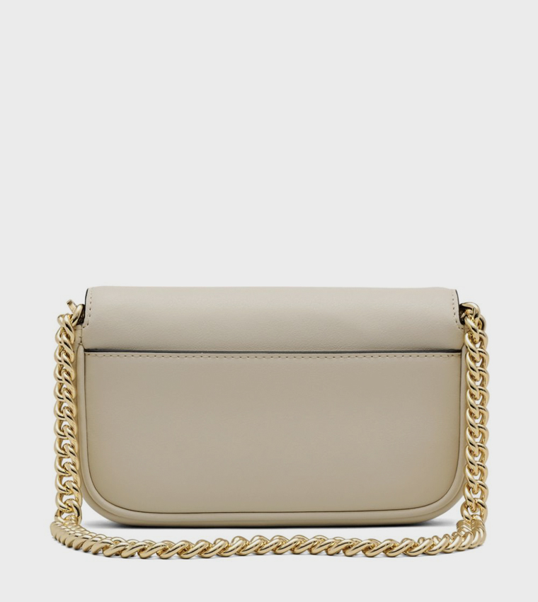 Metal Accent Crossbody Bag