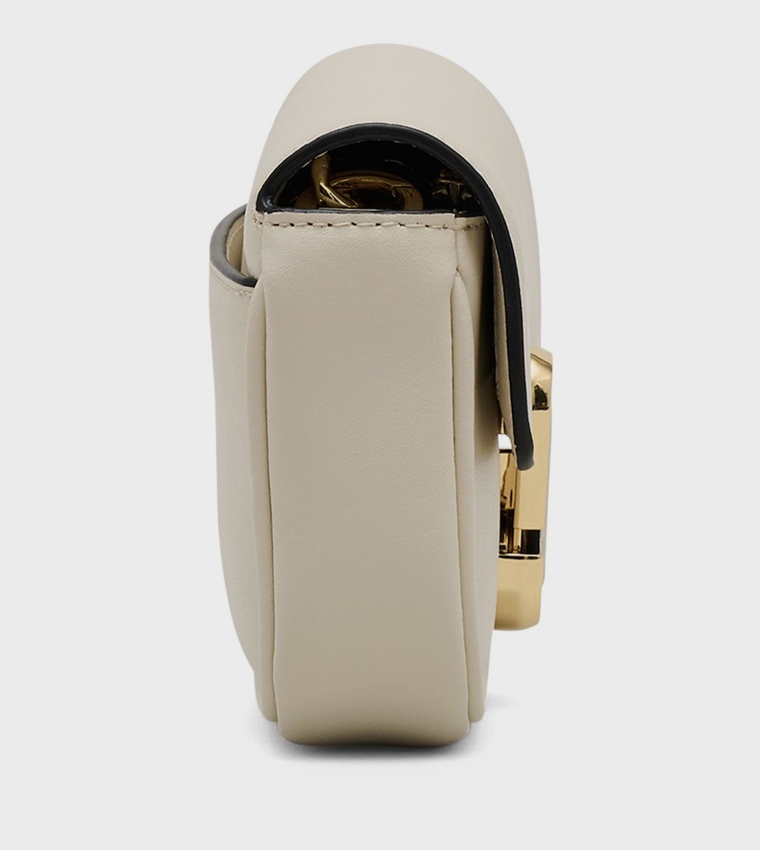 Metal Accent Crossbody Bag