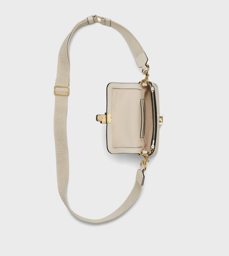 Metal Accent Crossbody Bag