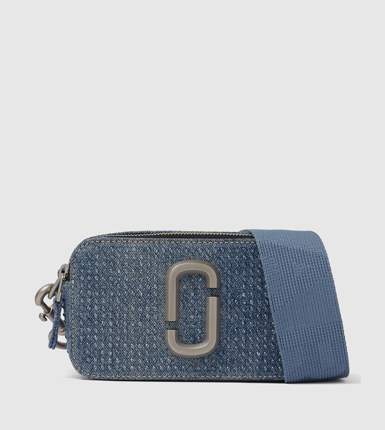 Snapshot Denim Crossbody Bag