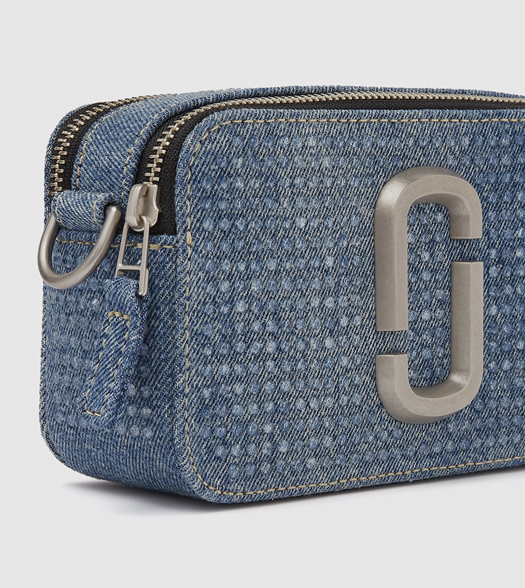 Snapshot Denim Crossbody Bag