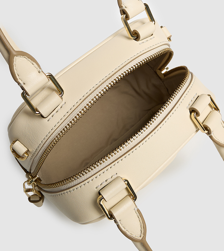 Embossed Detail Mini Bag
