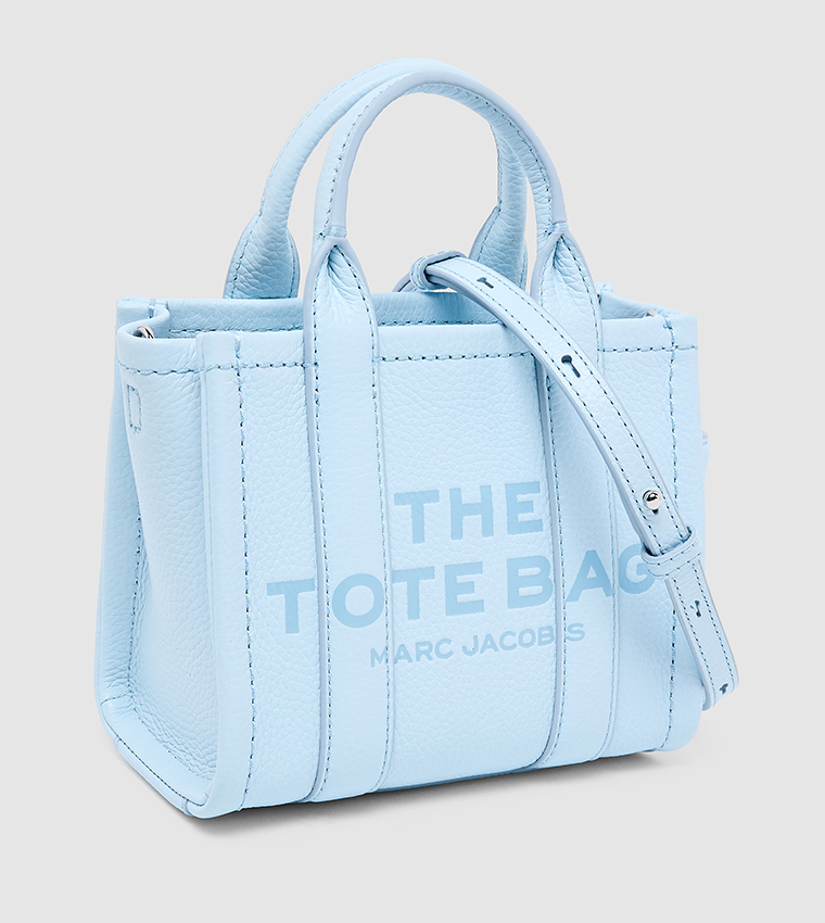 Textured Zip-Closure Tote Bag