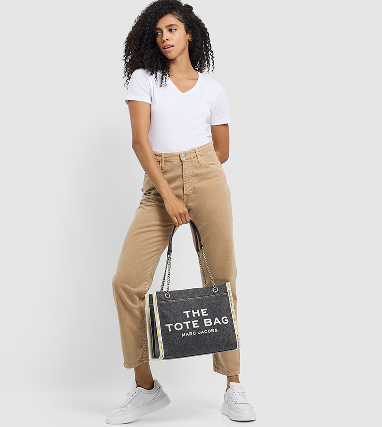 Typography Printed Tote Bag