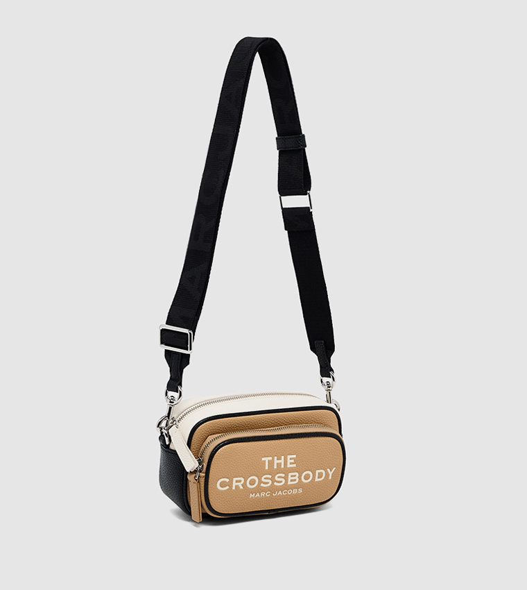 Typography Printed Crossbody Bag