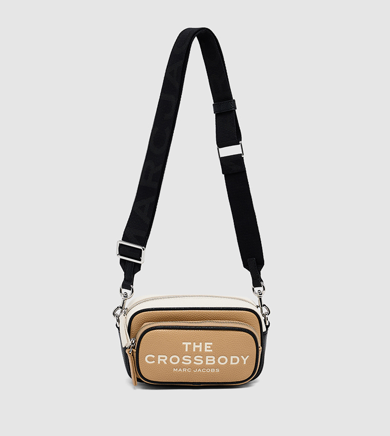 Typography Printed Crossbody Bag