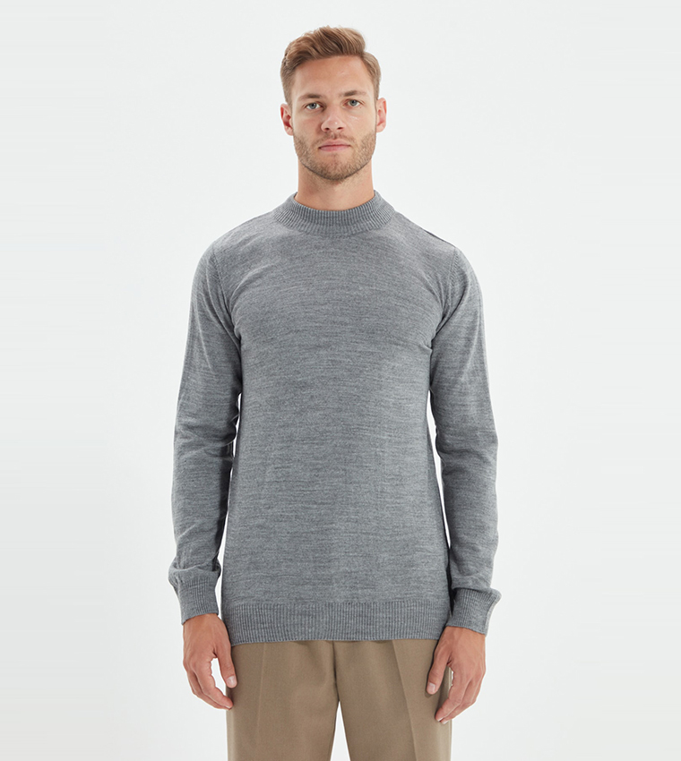 Buy Trendyol Regular Fit Hoodie Sweatshirt In Brown | 6thStreet Oman