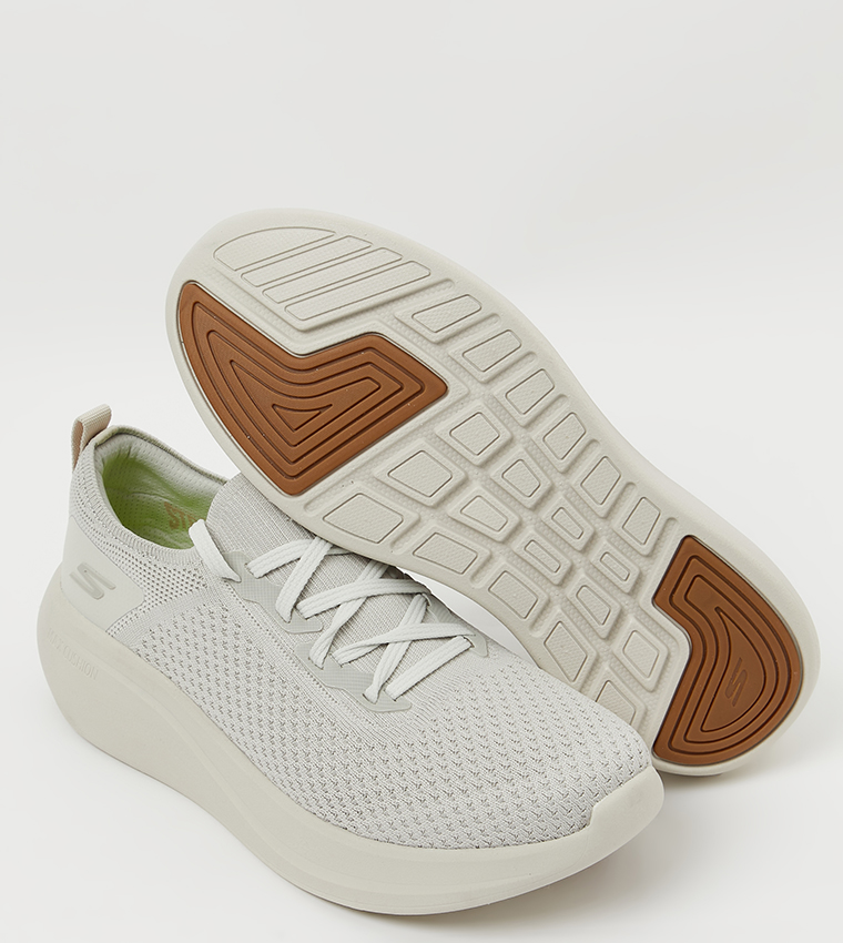 Buy Skechers MAX CUSHIONING ESSENTIAL Walking Shoes In Natural