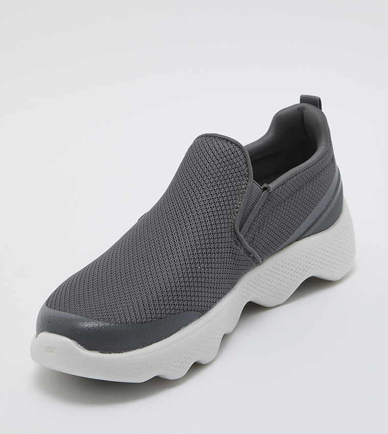 Buy Skechers GO WALK MASSAGE FIT Outdoors Walking Shoes In CHARCOAL ...