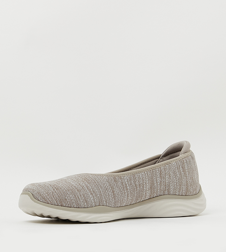 Buy Skechers ON THE GO IDEAL Casual Slip On Shoes In Taupe | 6thStreet ...