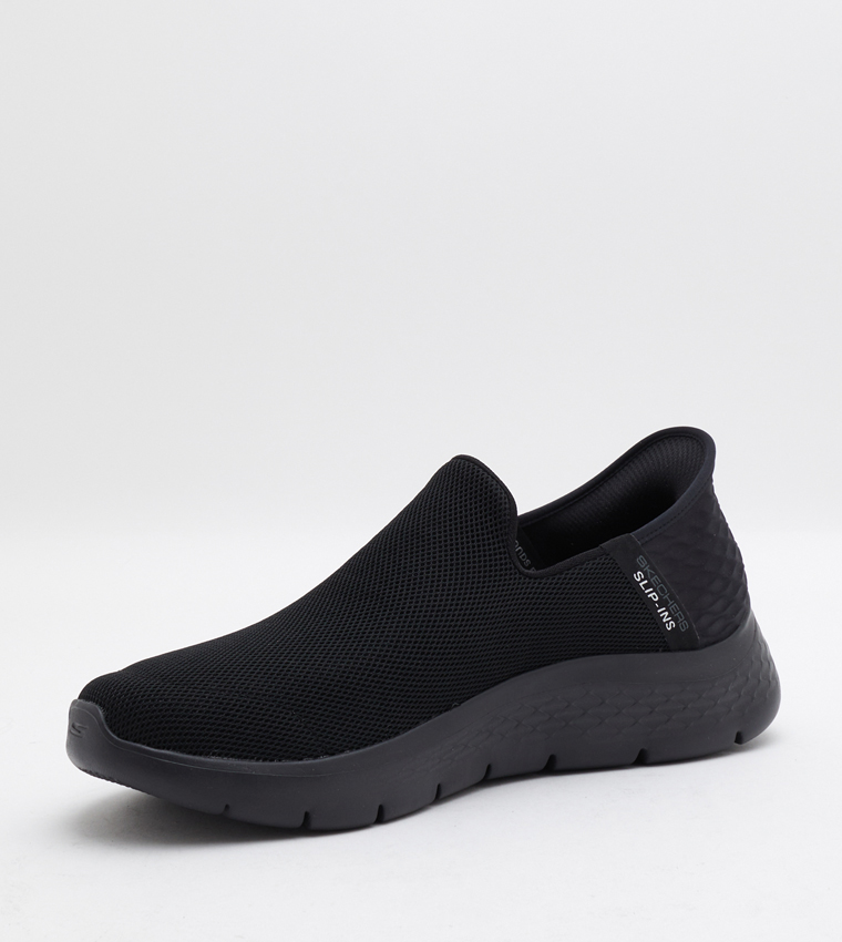Mesh Detail Slip-On Shoes