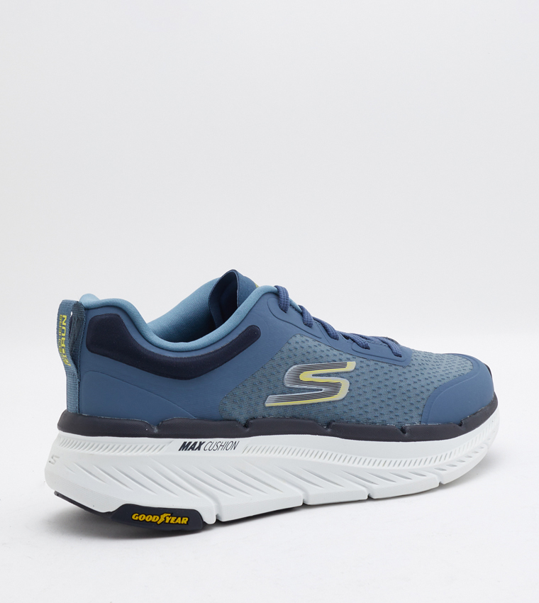 Buy Skechers MAX CUSHIONING PREMIER Running Shoes In Navy | 6thStreet ...
