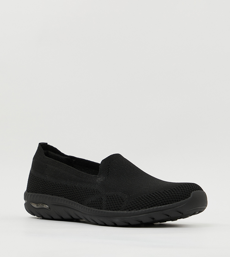 Buy Skechers ARCH FIT Flex Slip On Shoes In Black 6thStreet Saudi Arabia