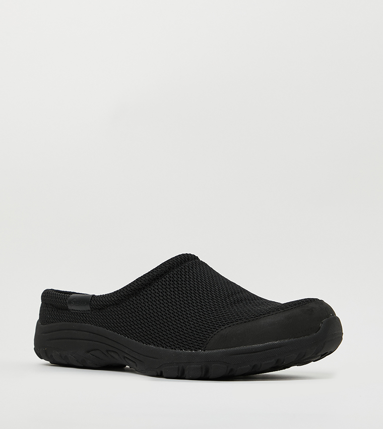 Skechers shop black clogs