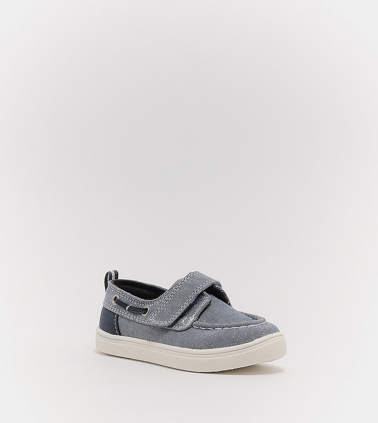 Boys Chambray Boat Shoes  The Children's Place - GREY