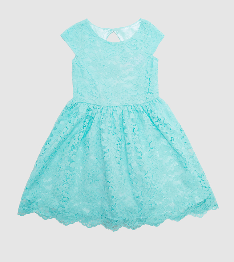 blue lace dress midi Delicate Azure Lace Midi Dress - Baby Blue