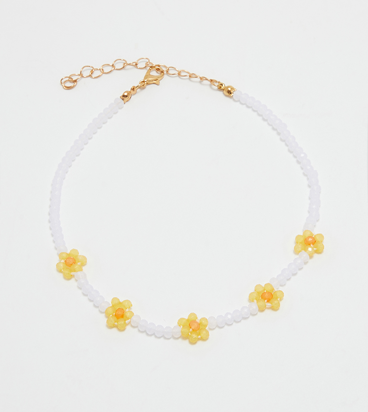 Pack of 3 Happy Face Choker Chains