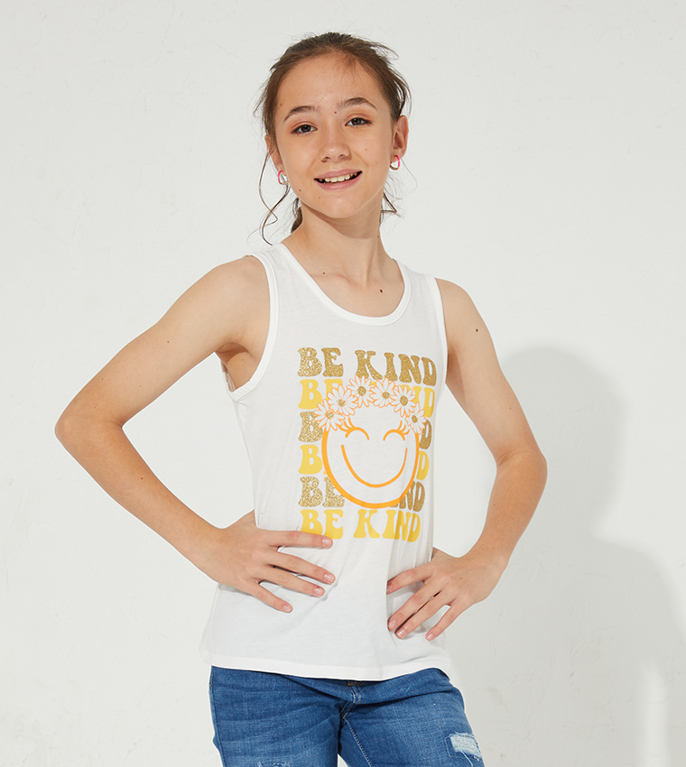 Graphic Print Tank Top