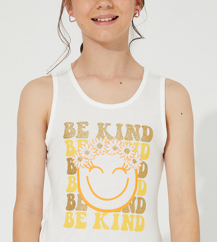 Graphic Print Tank Top