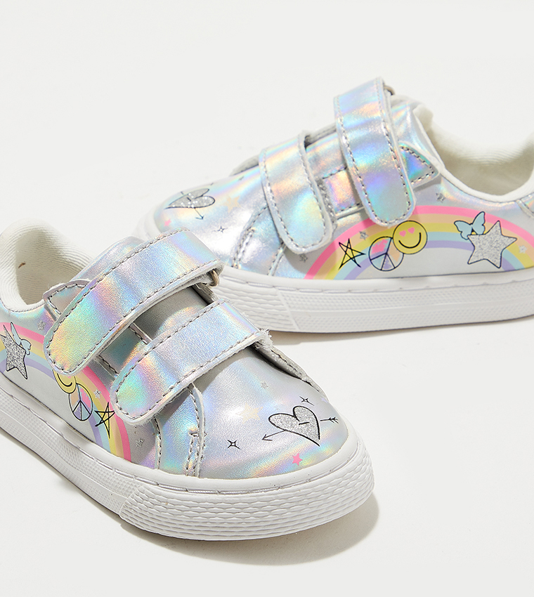 Athletic Shoes Children's Place Holographic Shoes Girls