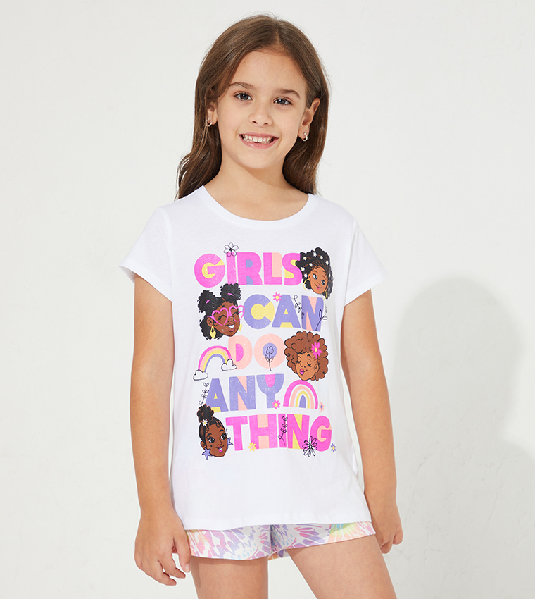 Tees : Target The Children's Place Girls Short Sleeve Graphic T