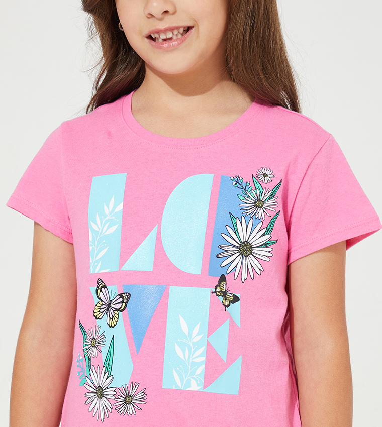 Printed Short Sleeves Casual T-Shirt