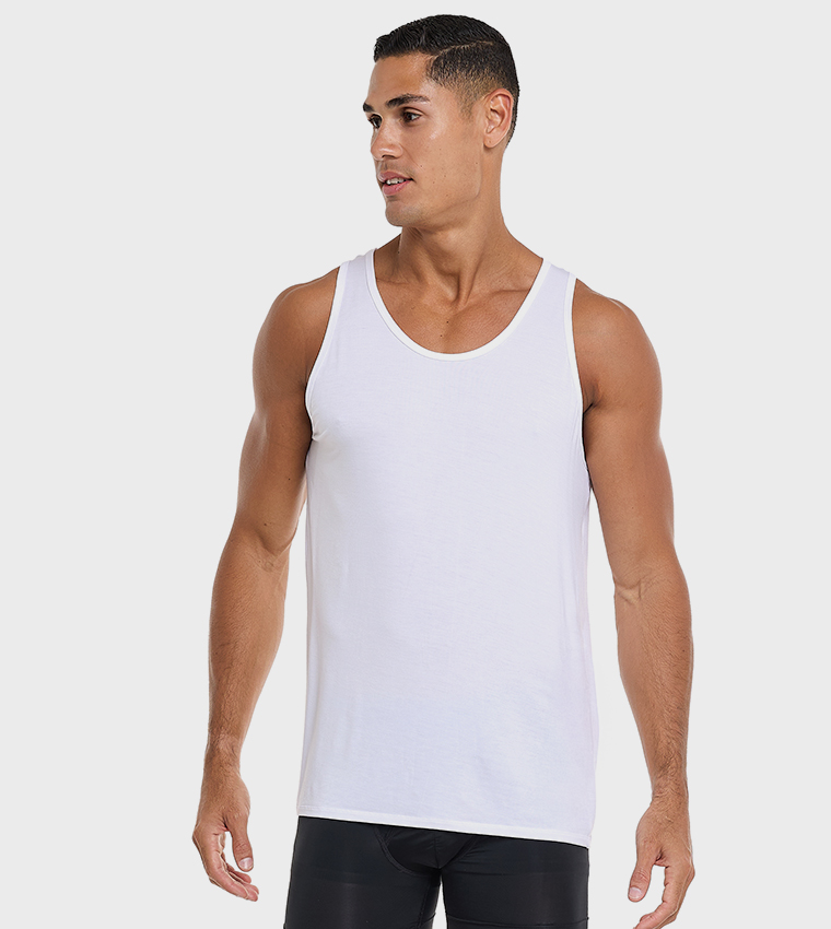 Pack of 3 Solid Vests