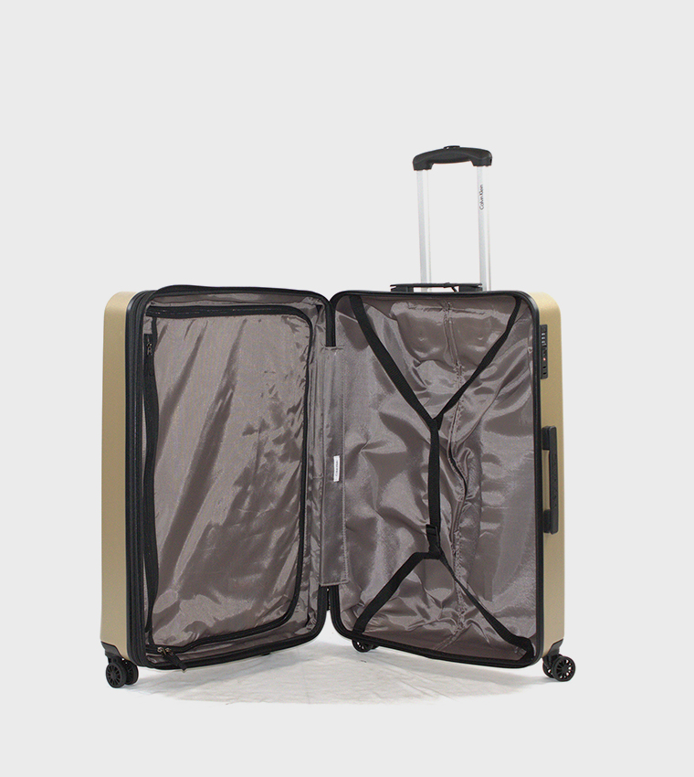 OVERLAY Hard Shell Spinner Luggage Trolley Bag with TSA Lock - 24" (Medium)